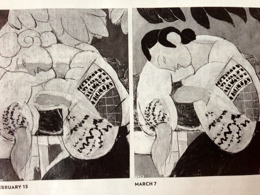 Henri Matisse "The Dream" painting