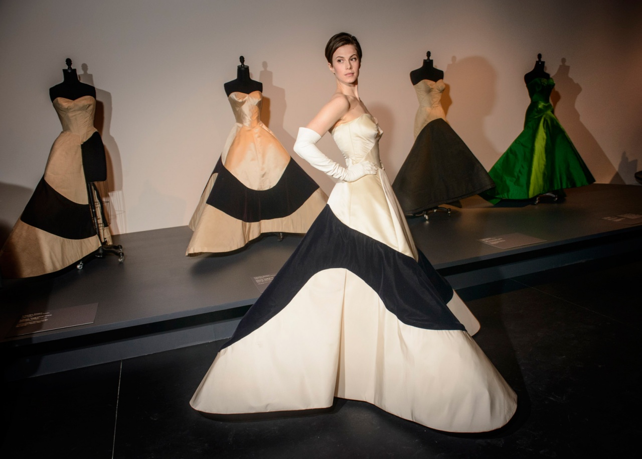 Elettra Wiedeman in Charles James four clover gown at NYC Met Costume Institute